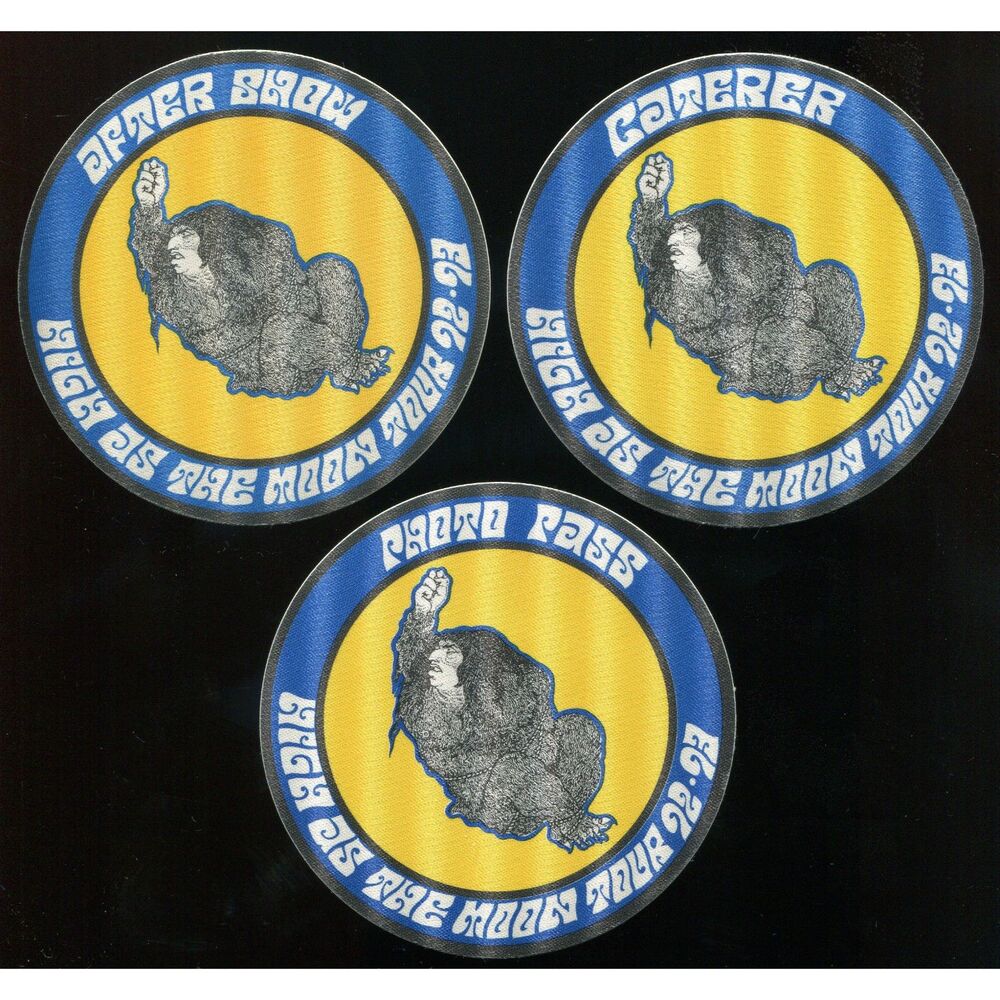 Vintage 1992 1993 Black Crowes Concert Backstage Pass Lot of 3